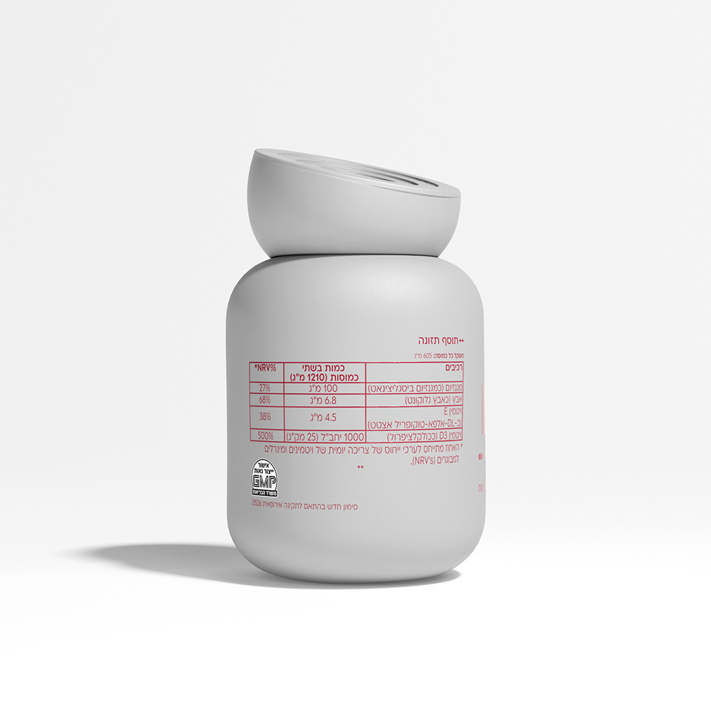Magnesium Capsules back